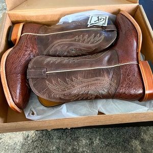 Fenoglio USA Smooth Ostrich Boots NEW